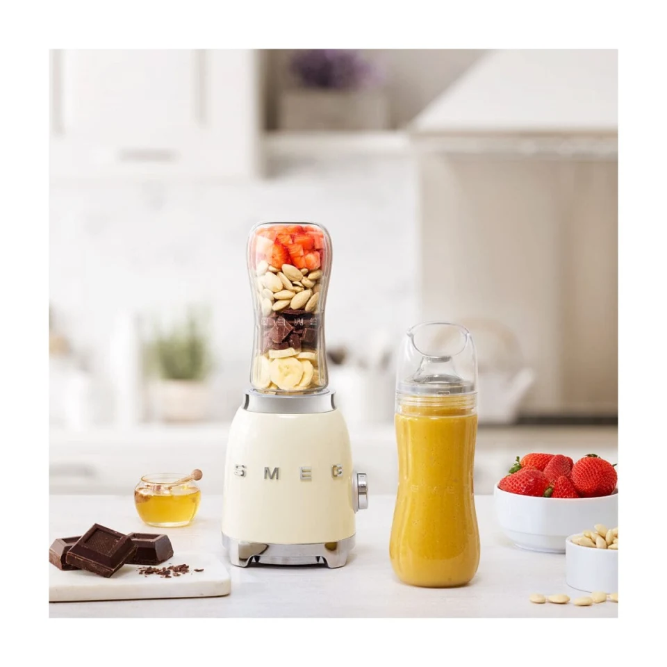 SMEG MINI BLENDER PBF01CREU KREM