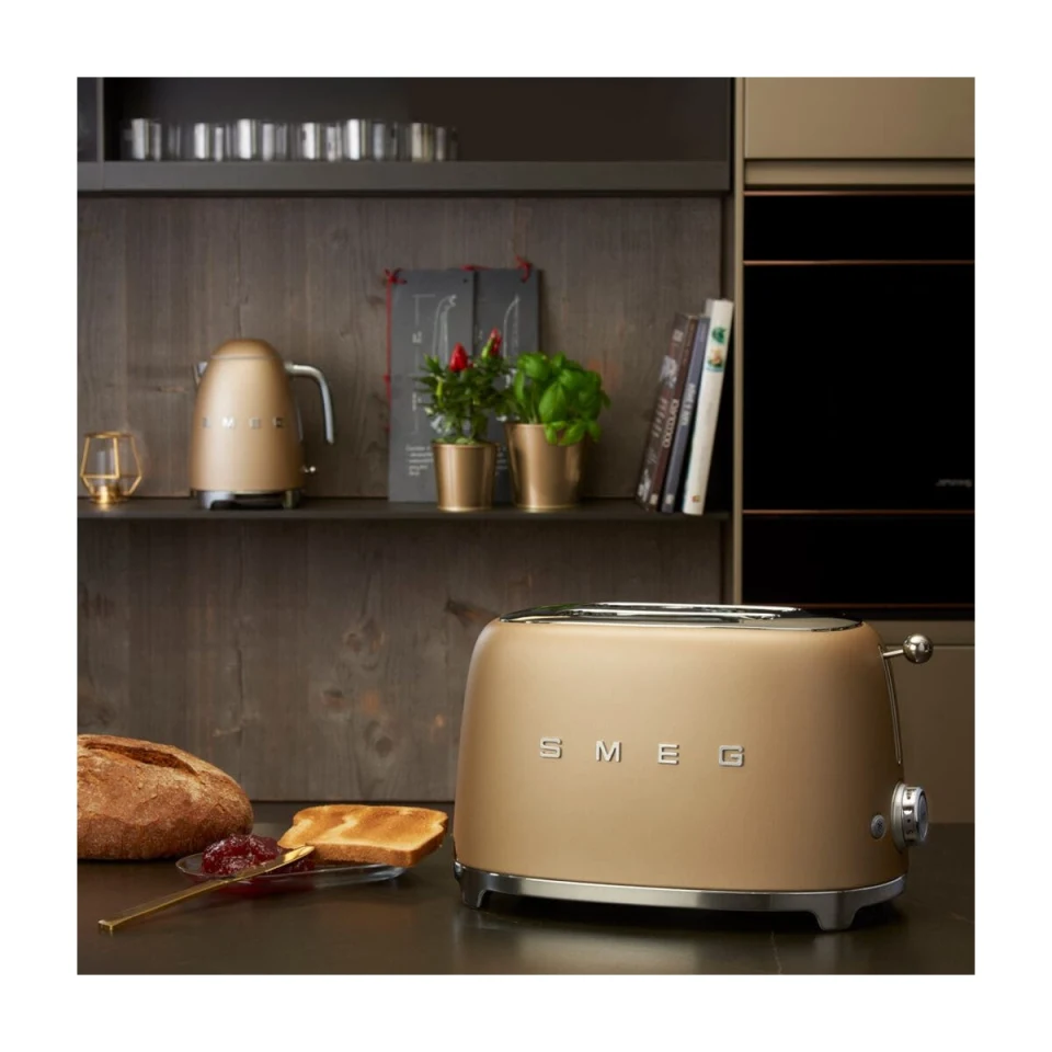 SMEG TOSTER TSF01CHMEU CHAMPAGNE MAT
