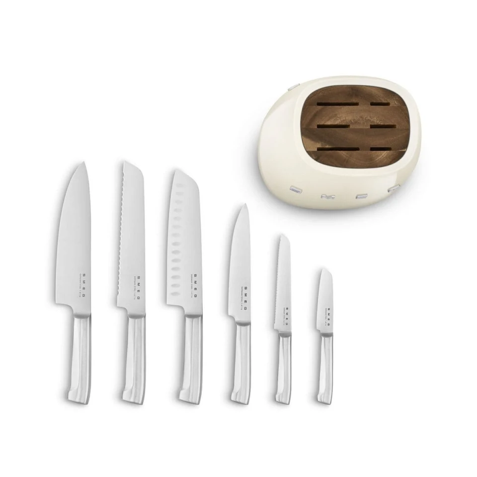 SMEG SET NOŽEVA KBSF02CR KREM