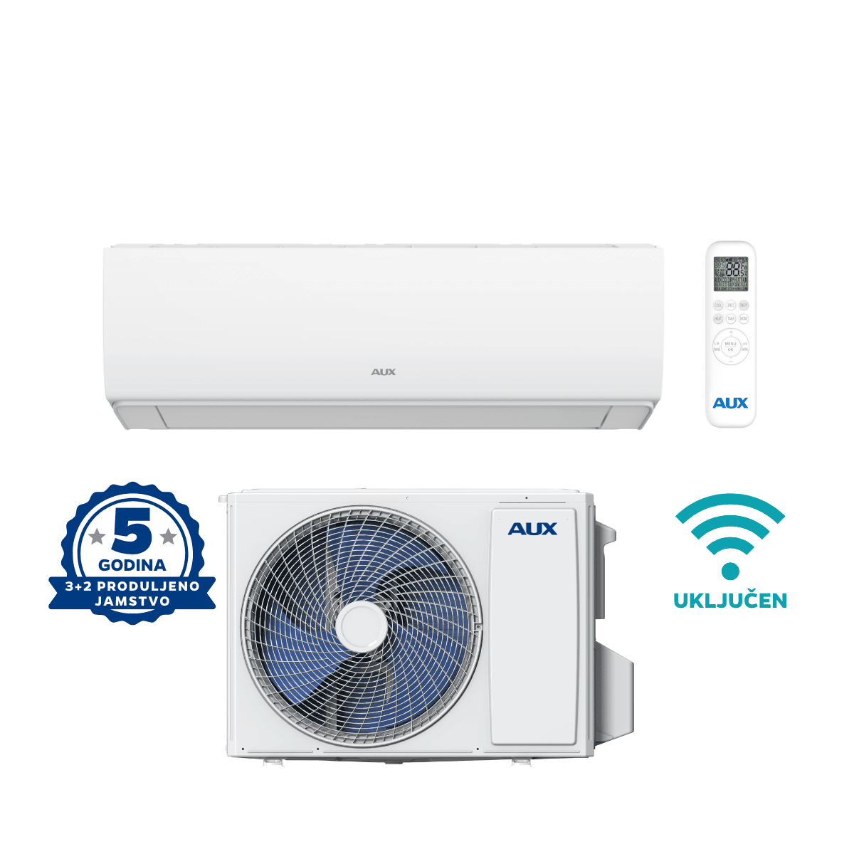 AUX KLIMA HALO ARI-09HCH/ARO-09HCH 2,7/3,2 KW