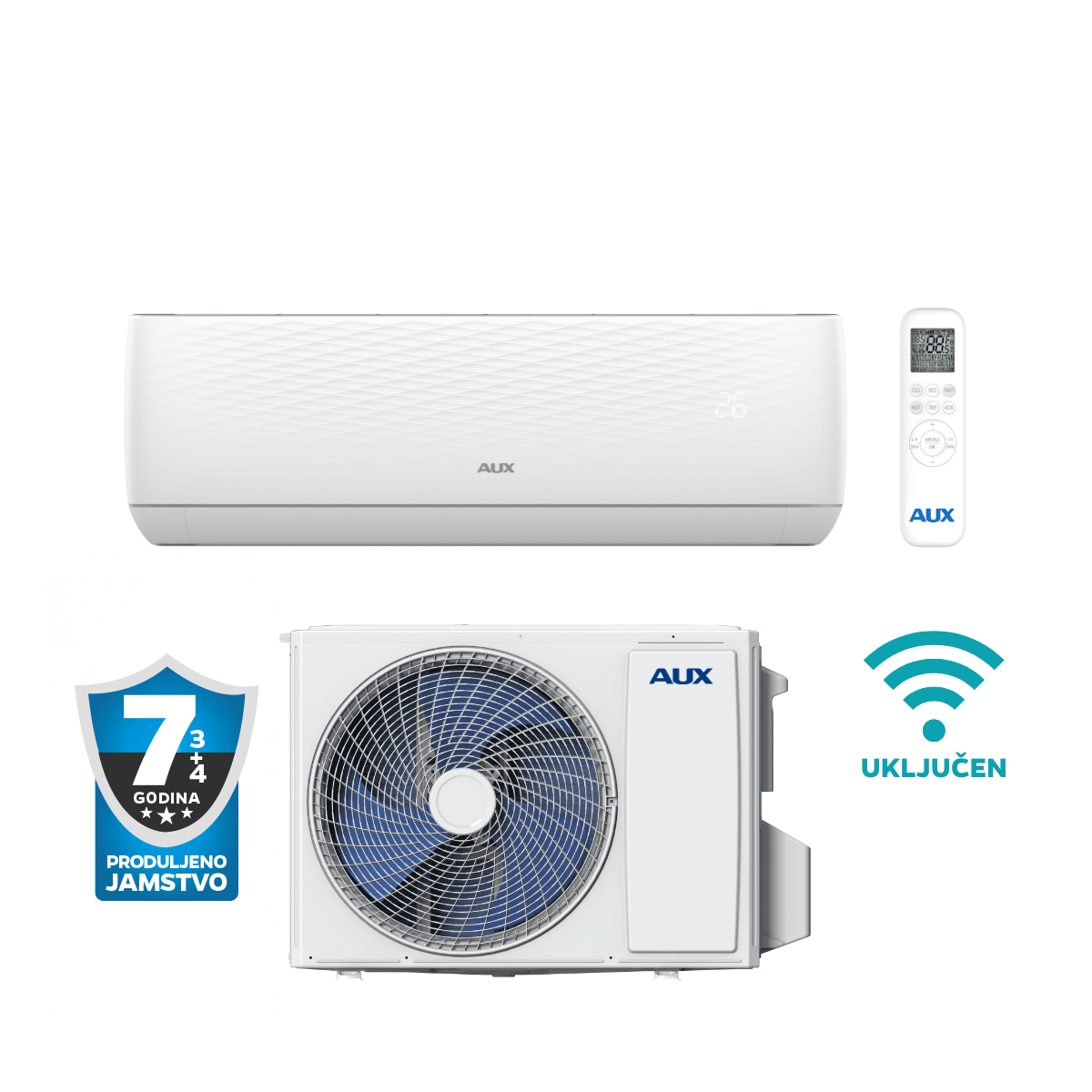 AUX KLIMA J-SMART ARI-18JEH/ARO-18JEH 5,3/5,6 KW