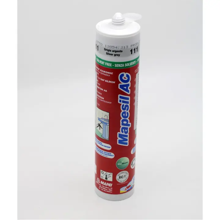 MAPEI SILIKON MAPESIL AC N-111 SVIJETLO SIVI