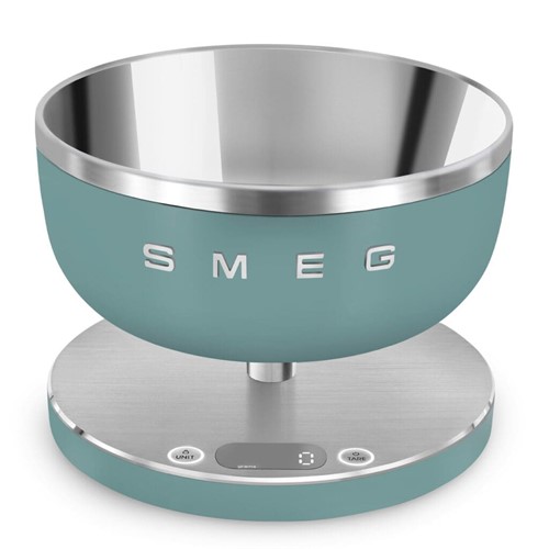SMEG DIGITALNA KUHINJSKA VAGA KSC01EGMWW SMARAGDNO ZELENA MAT
